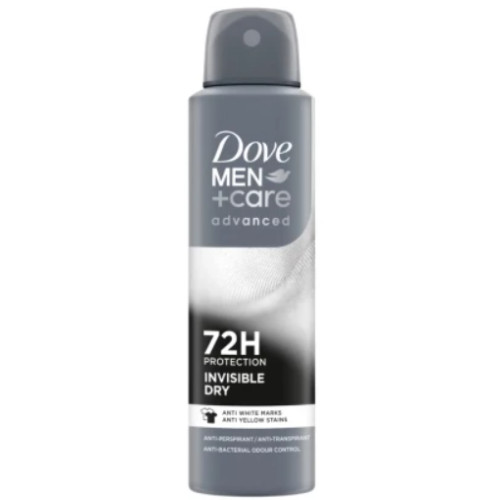 Антиперспирант аэрозоль мужской Dove Men+Care Невидимая сухость 72 часа, 150 мл